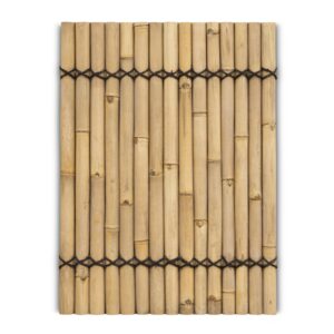 Bamboo fence halfround - 90 x 120 cm - Natural - Eviro Bamboo