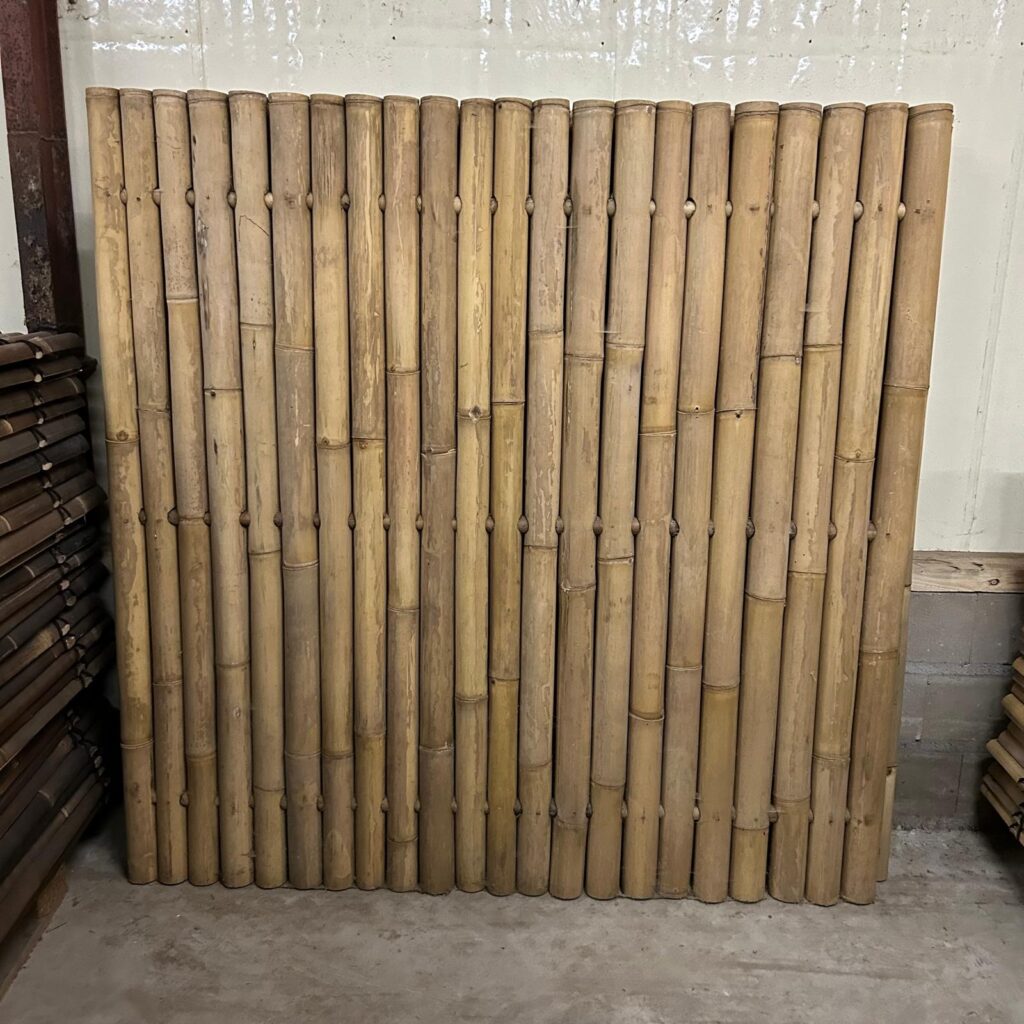 Outlet bamboo fences - 180x180 cm - Natural