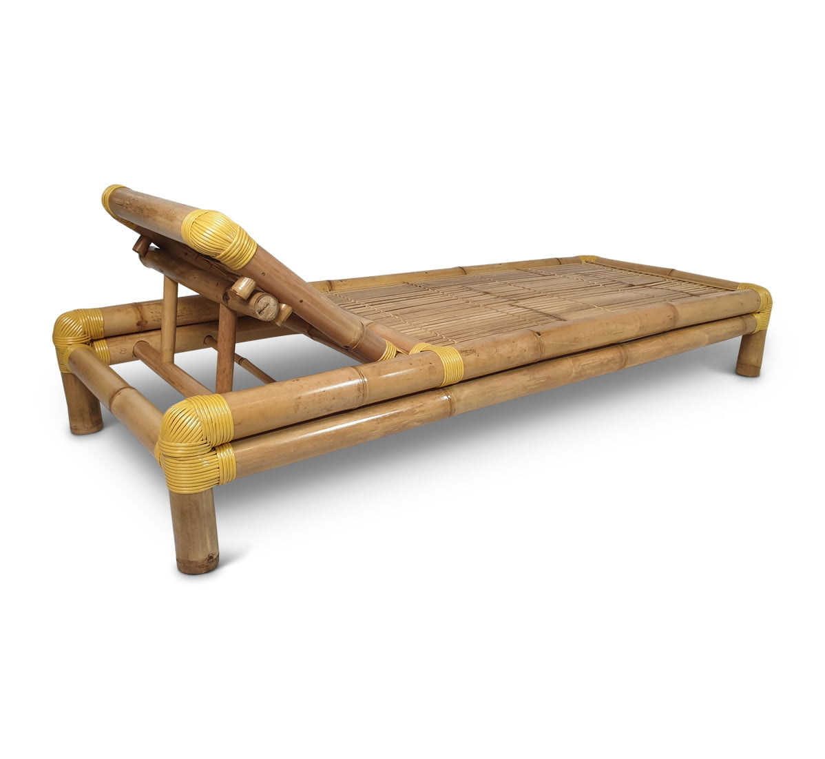 Bamboo lounger Hennie - Natural - Eviro Bamboo
