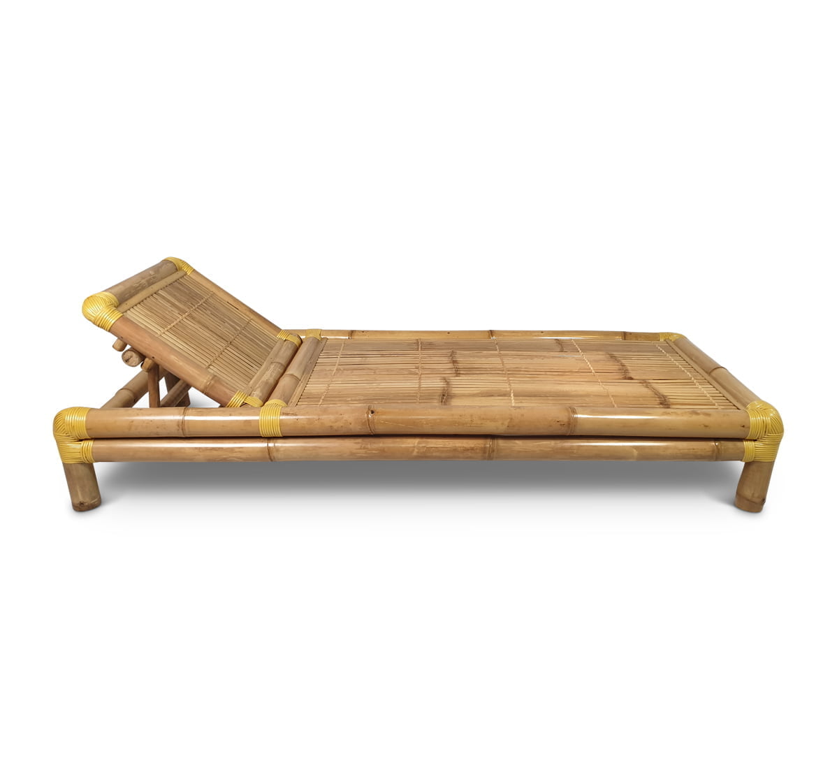 Bamboo lounger Hennie - Natural - Eviro Bamboo