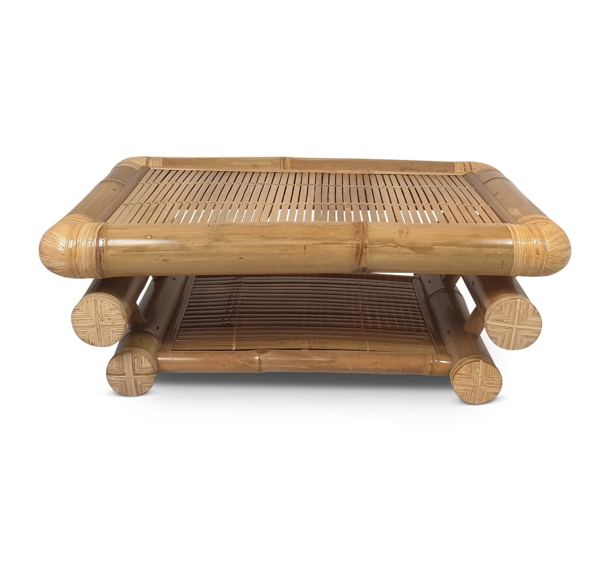 Big bamboo coffee table Hennie - Natural - Eviro Bamboo