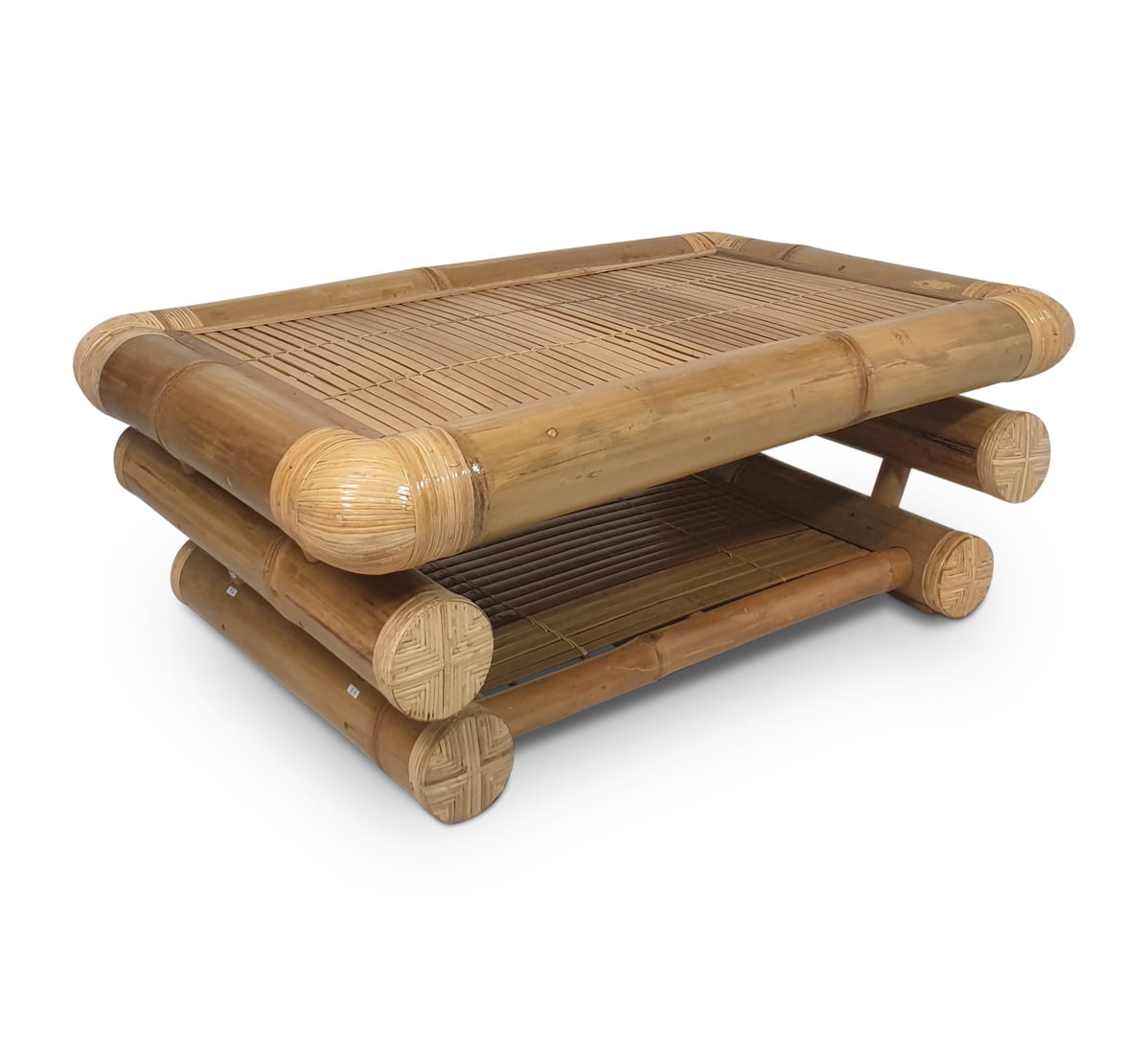 Big bamboo coffee table Hennie - Natural - Eviro Bamboo