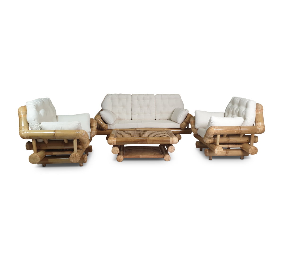 Big bamboo set Hennie - Natural - Eviro Bamboo