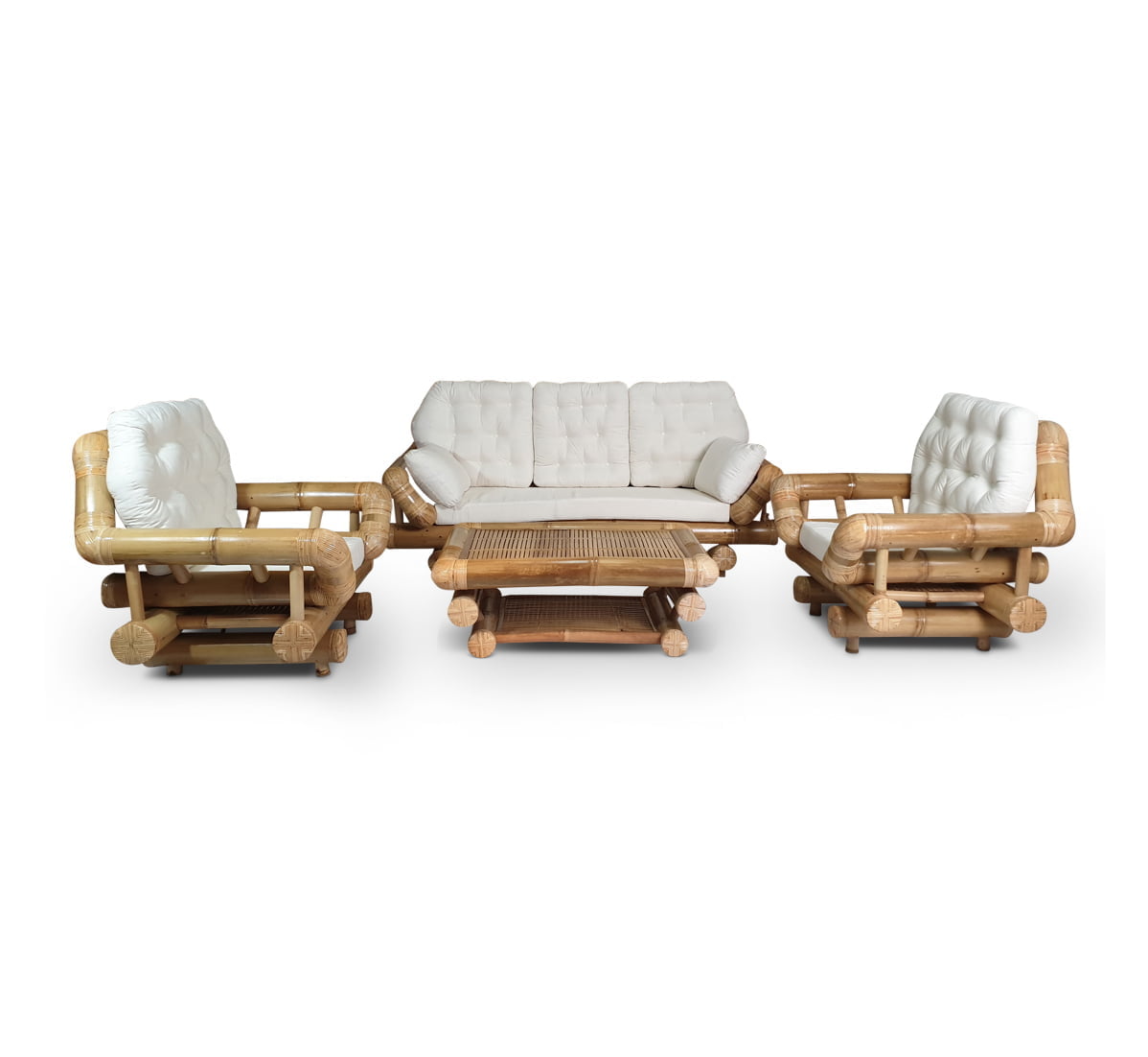 Big bamboo set Hennie - Natural - Eviro Bamboo