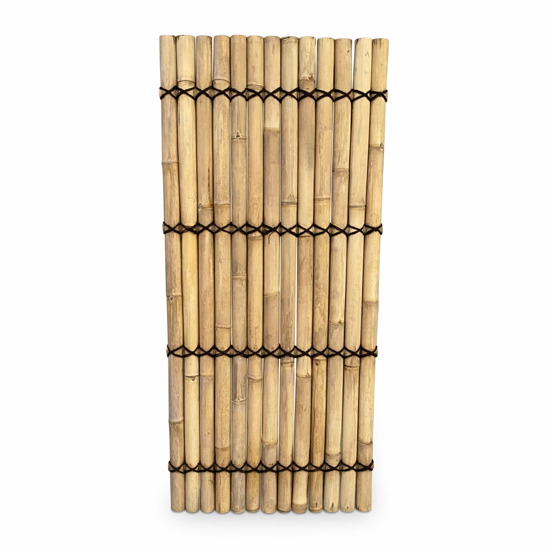 Bamboo fence halfround - 90 x 200 cm - Natural - Eviro Bamboo