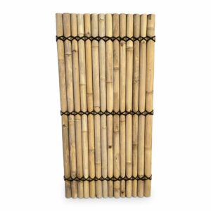 Bamboo fence halfround - 90 x 180 cm - Natural - Eviro Bamboo