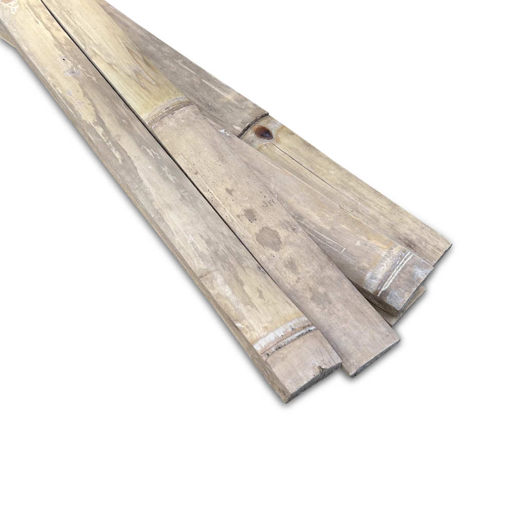 Bamboo slat natural - Bundle (10 pieces) - 4 x 200 cm - Eviro Bamboo