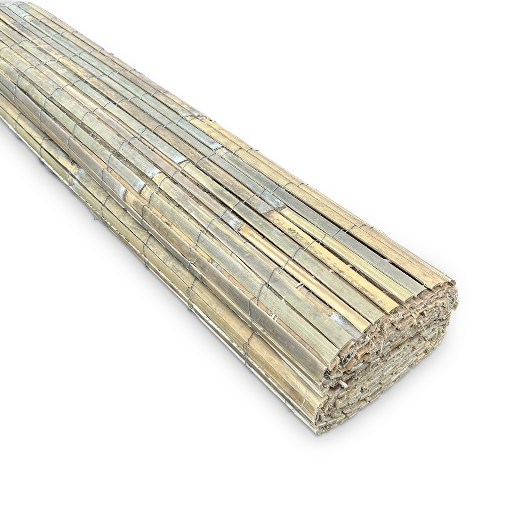Split bamboo fencing roll - 500 x 100 cm - Eviro Bamboo