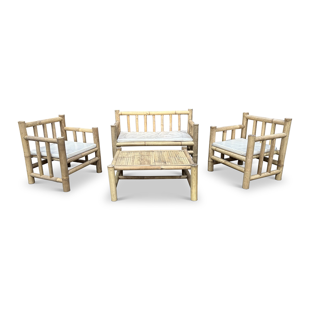 Bamboo garden set Eve - Natural - Eviro Bamboo
