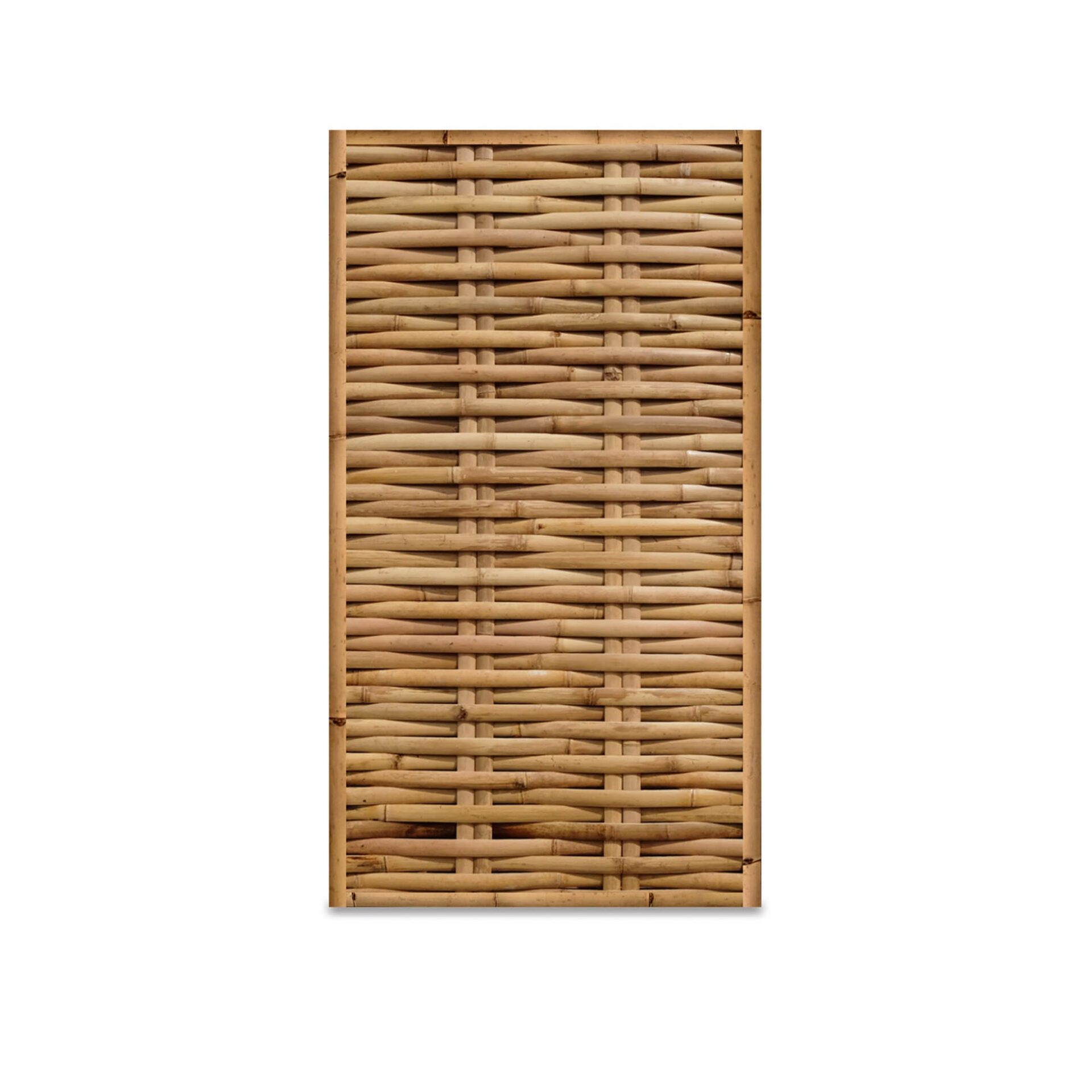 Woven bamboo fence Horizontal - 90 x 200 cm - Natural - Eviro Bamboo