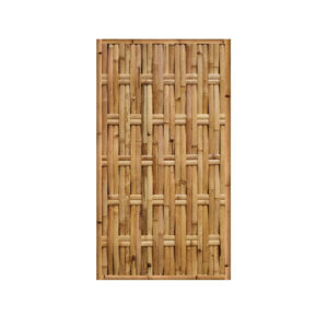 Woven bamboo fence Vertical - 90 x 200 cm - Natural - Eviro Bamboo