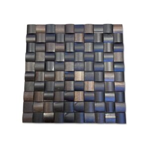 Bamboo wall covering - 30 x 30 cm - Dark - Eviro Bamboo