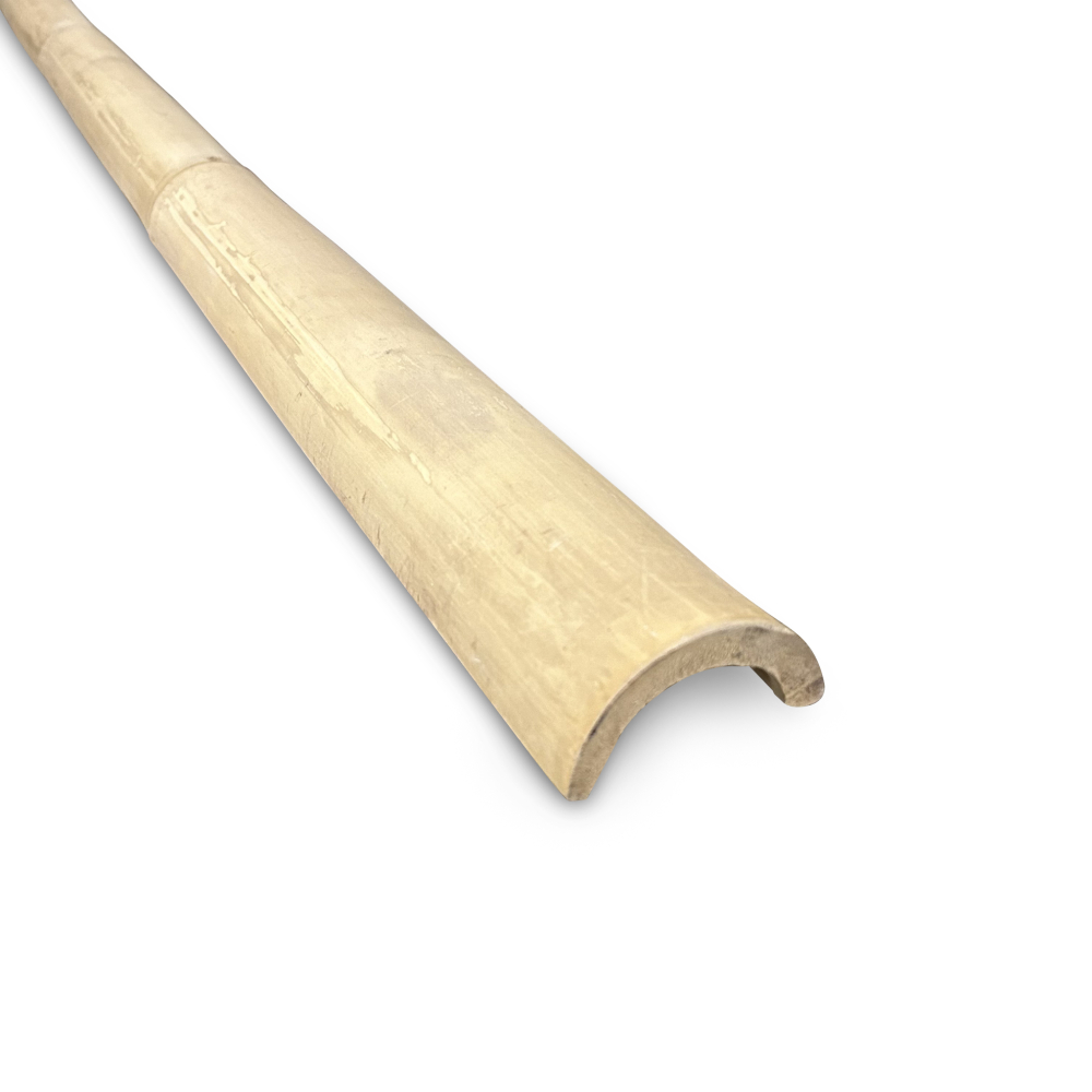Bamboo pole halfround natural - Ø 7-9 x 200 cm - Eviro Bamboo