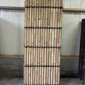 Outlet - Bamboo fence halfround - 90 x 240 cm - Natural - Eviro Bamboo