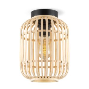 Bamboo ceiling lamp - Natural - Ø21,5 x 30 cm