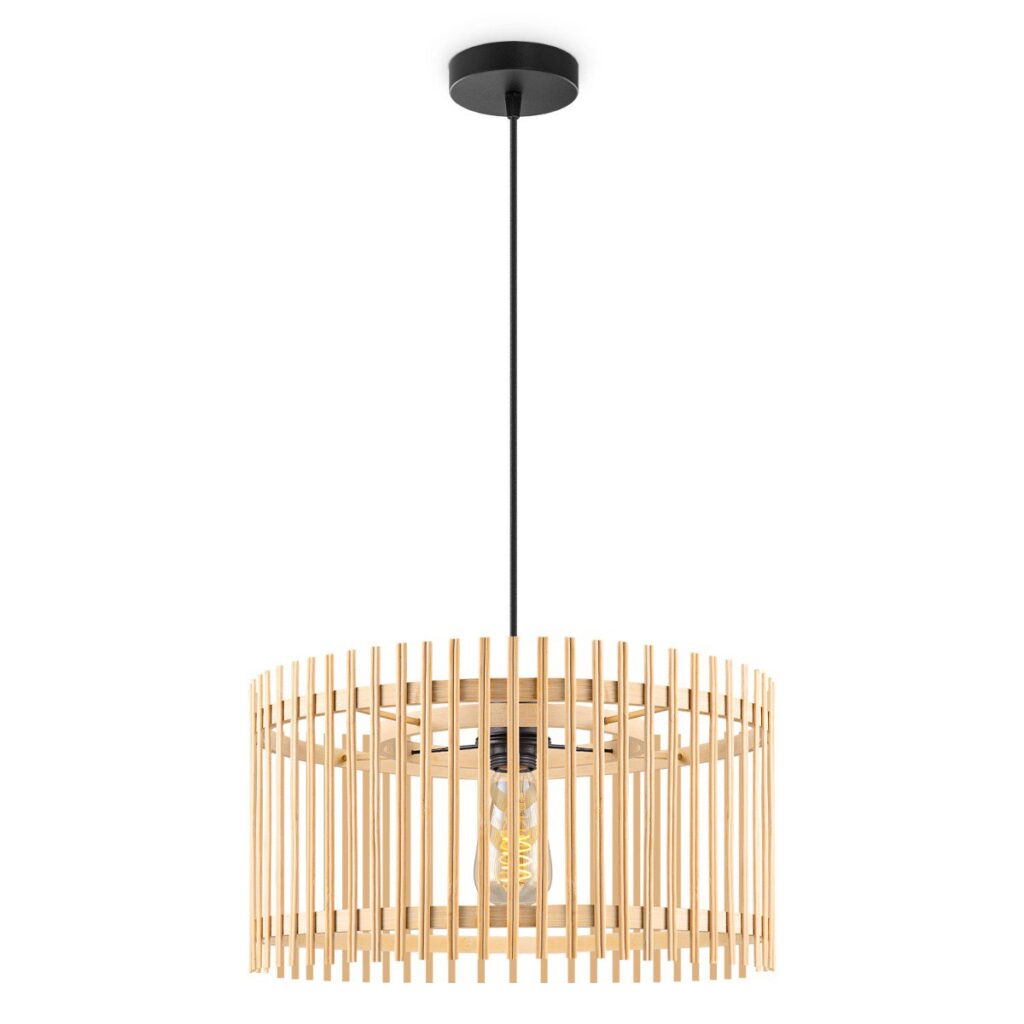 Bamboo pendant lamp - Natural - Ø40 x 126 cm (WxH)