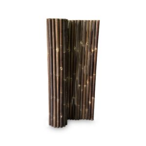 Bamboo fencing roll Giant - 180 x 180 cm - Dark - Eviro Bamboo