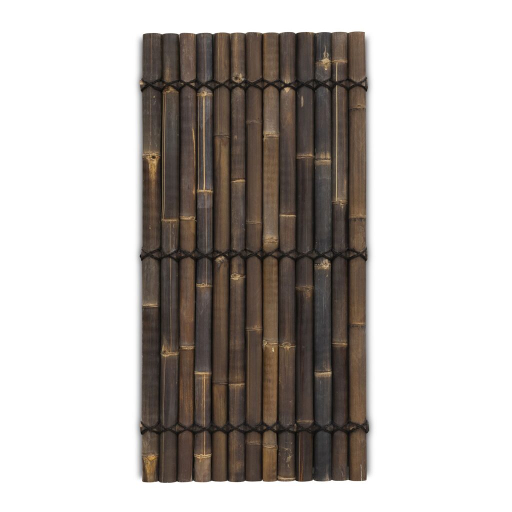 Bamboo fence halfround - 90 x 180 cm - Dark - Eviro Bamboo