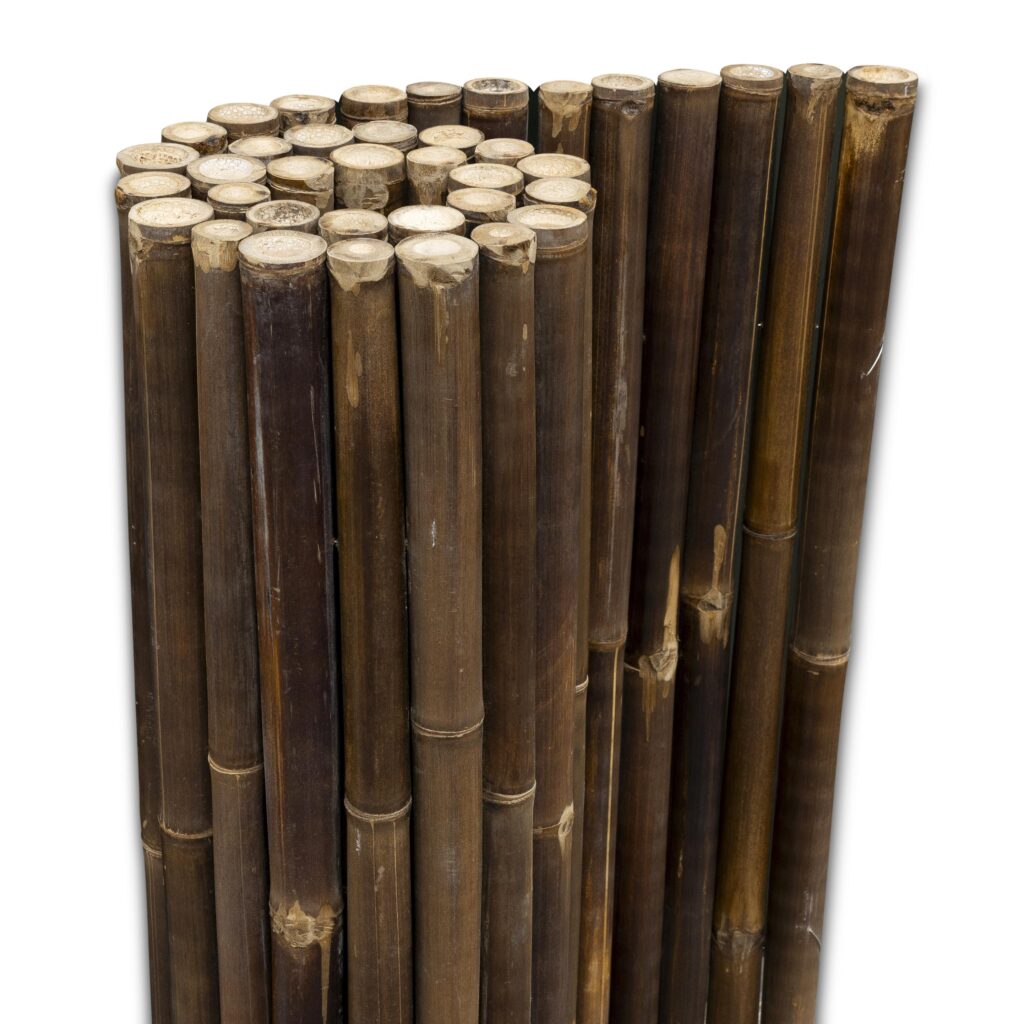 Bamboo fencing roll Giant - 180 x 180 cm - Dark - Eviro Bamboo