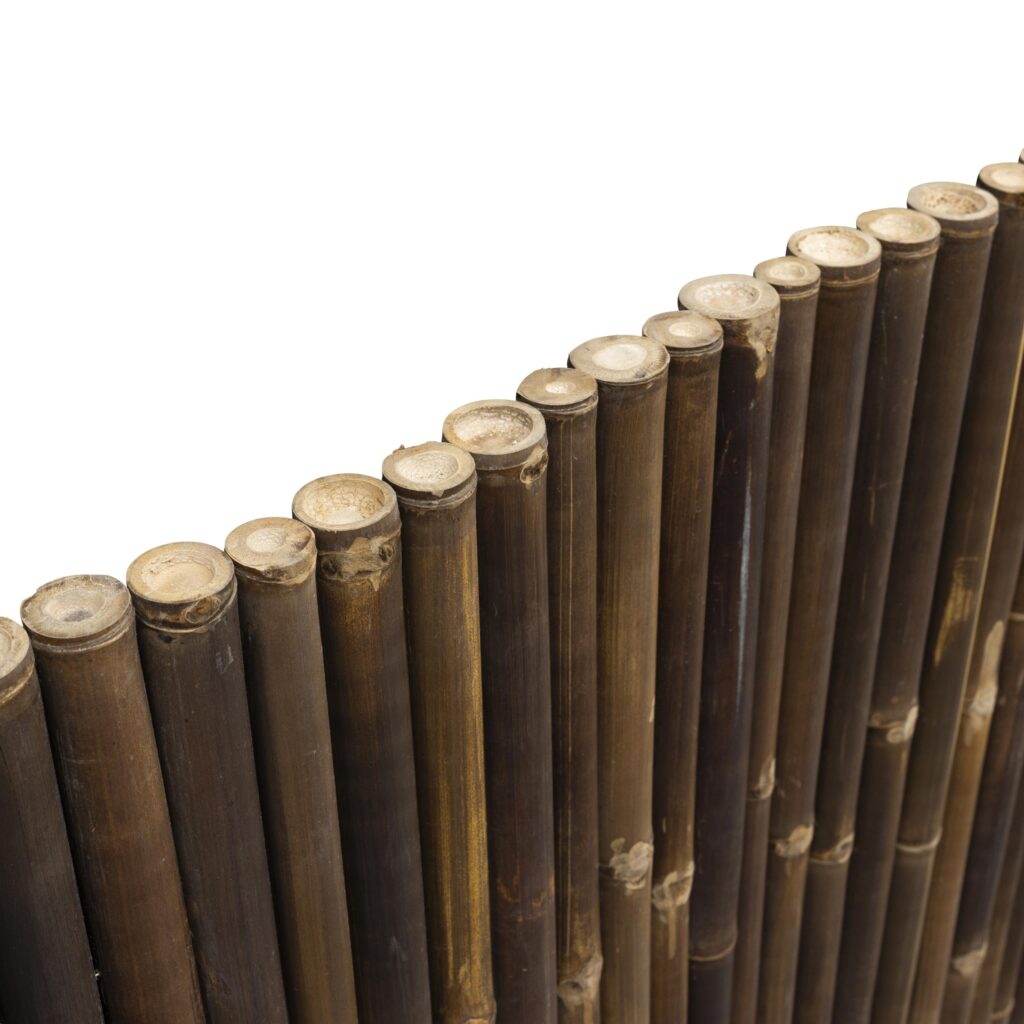 Bamboo fencing roll Giant - 180 x 180 cm - Dark - Eviro Bamboo