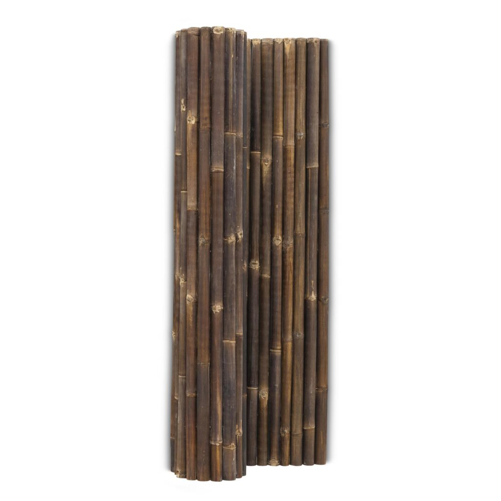 Bamboo fencing roll Giant - 180 x 180 cm - Dark - Eviro Bamboo