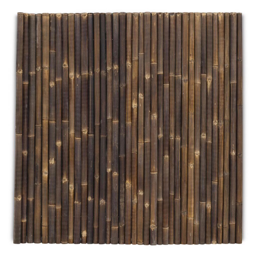 Bamboo fencing roll Giant - 180 x 180 cm - Dark - Eviro Bamboo