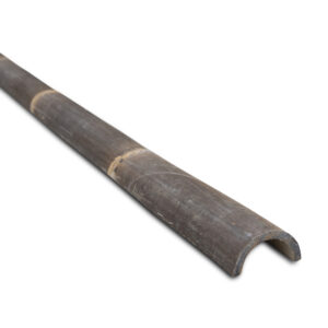 Bamboo pole halfround dark - Ø 7-10 x 200 cm - Eviro Bamboo