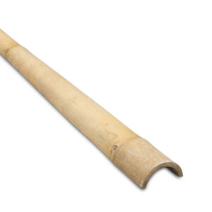 Bamboo pole halfround natural - Ø 7-9 x 300 cm - Eviro Bamboo