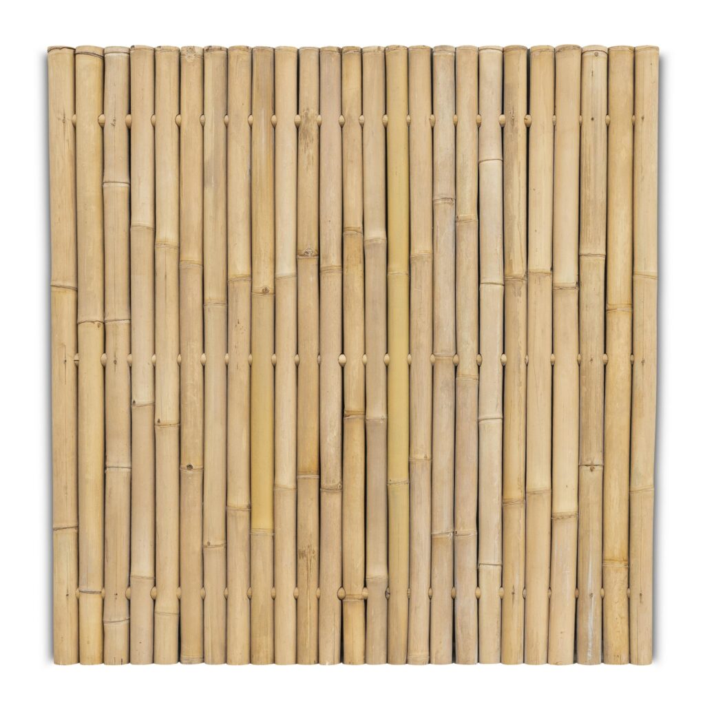 Bamboo fence - 180 x 180 cm - Natural - Eviro Bamboo
