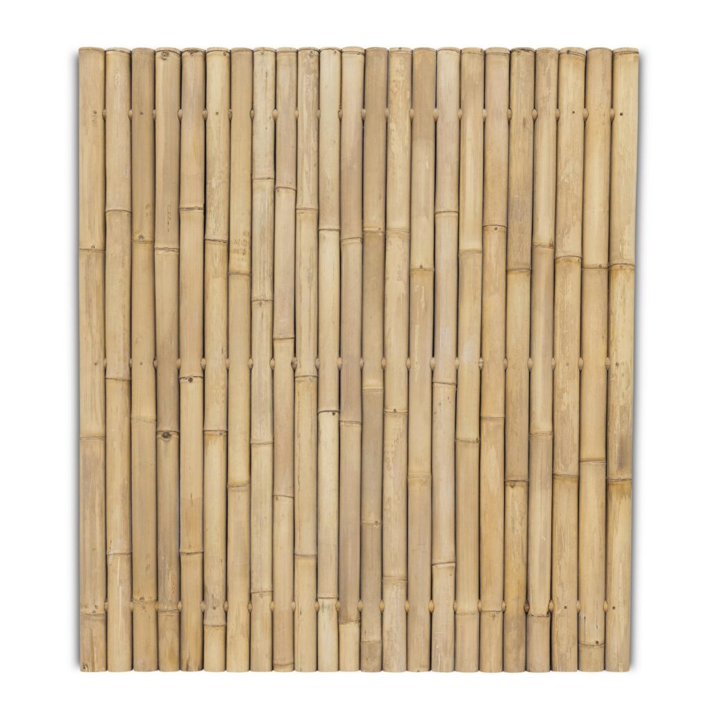 Bamboo fence - 180 x 200 cm - Natural - Eviro Bamboo