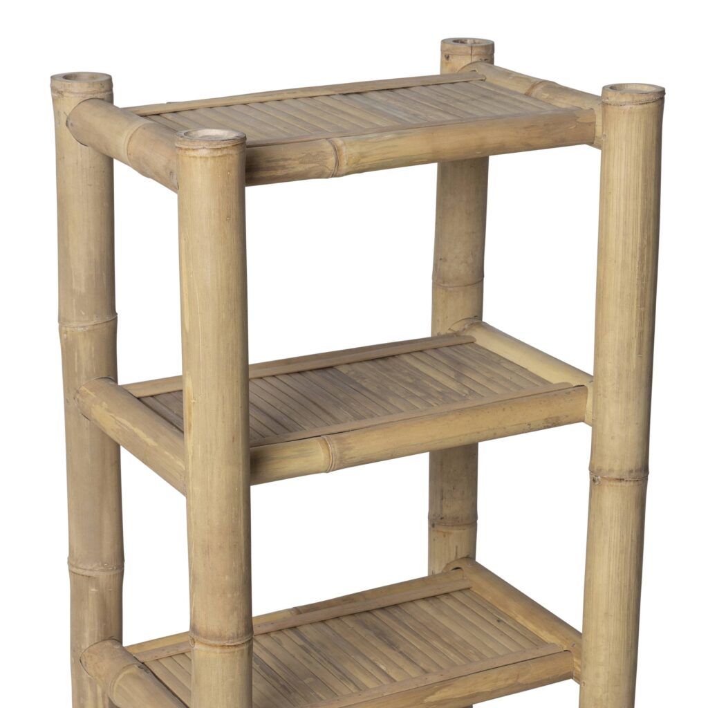 Bamboo rack Eve - High 4-tier - Natural - Eviro Bamboo