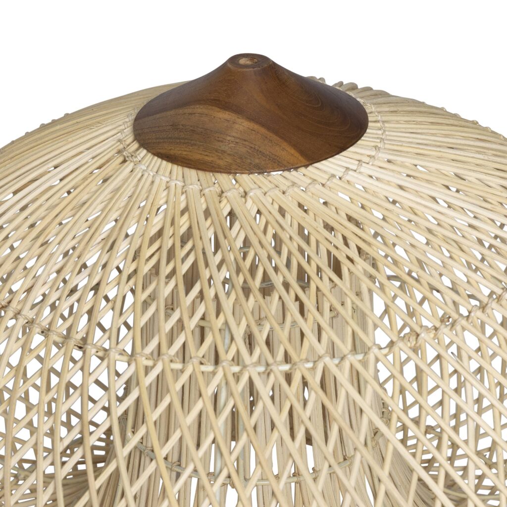 Hanglamp Luma - Rotan - Naturel - 50Ø cm - PVB Collection