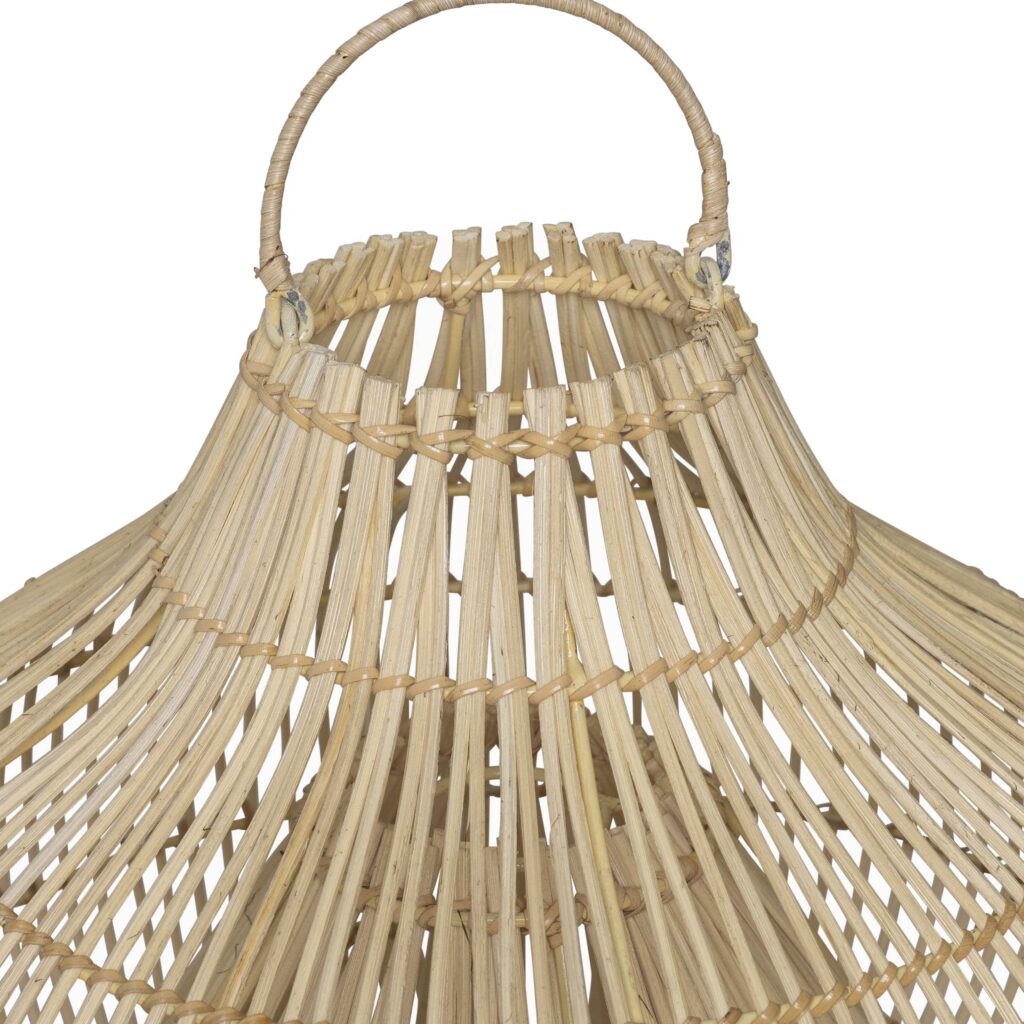 Pendant lamp Mira - Rattan - Natural - 50Ø cm - PVB Collection