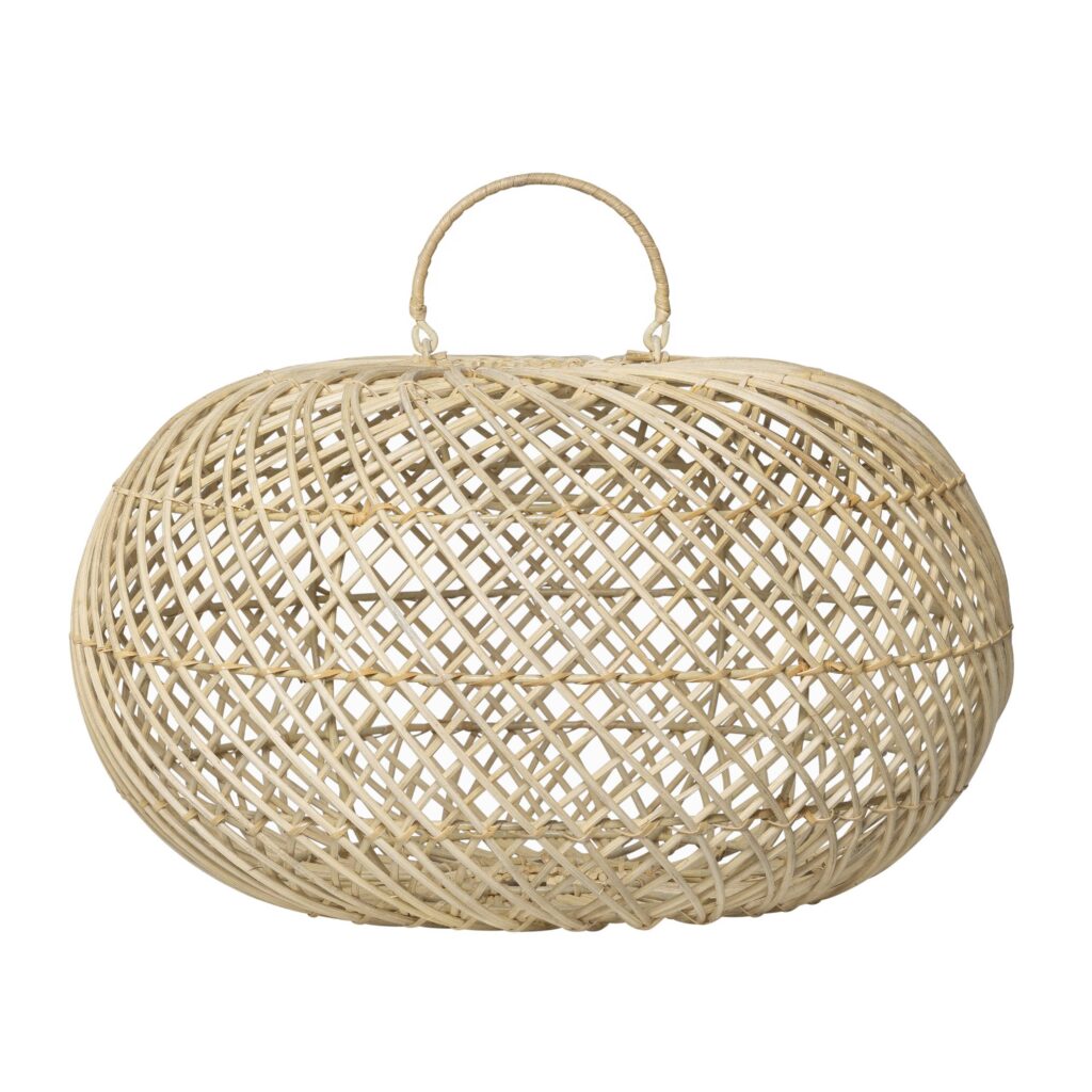 Pendant lamp Amara - Rattan - Natural - 50Ø cm - PVB Collection