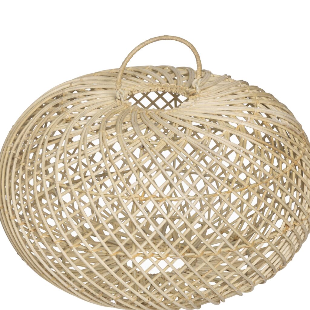 Pendant lamp Amara - Rattan - Natural - 50Ø cm - PVB Collection