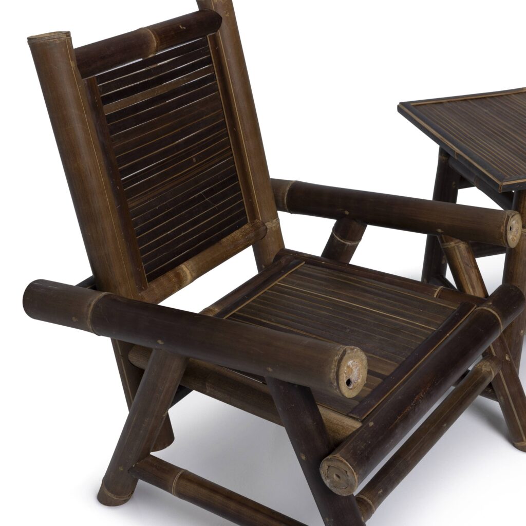 Bamboo chair Hennie - Dark - Eviro Bamboo