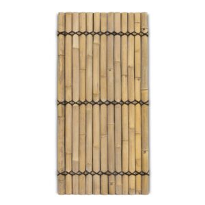 Bamboo fence halfround - 90 x 180 cm - Natural - Eviro Bamboo