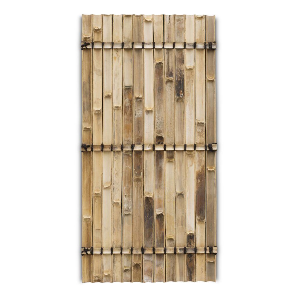 Bamboo fence halfround - 90 x 180 cm - Dark - Eviro Bamboo