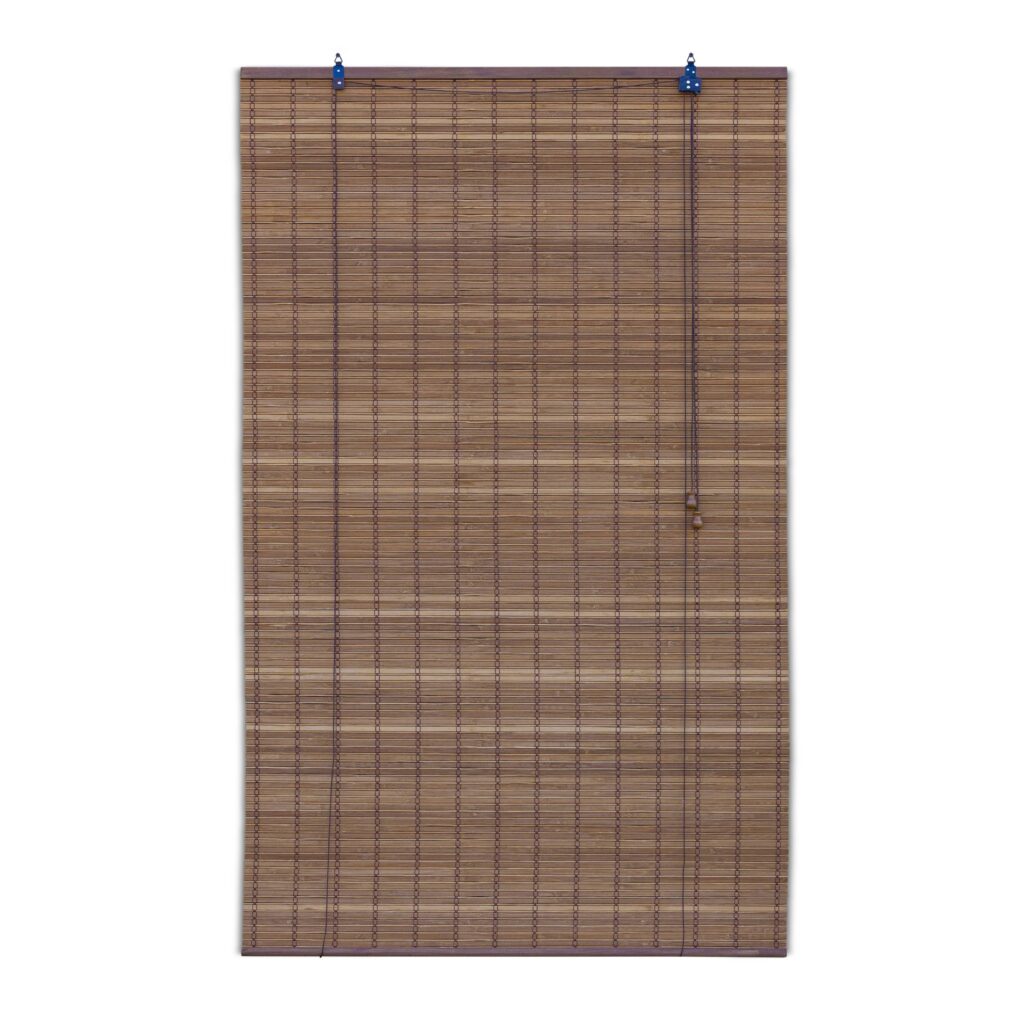 Bamboo roller blind Freddy - Brown - 150 x 160 cm - Bamelle