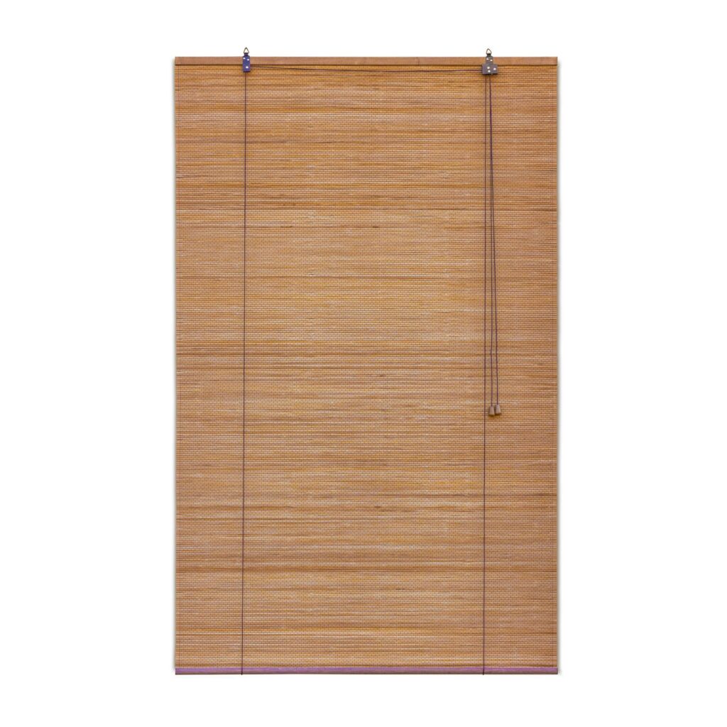 Bamboo roller blind Zoë - Brown - 150 x 160 cm - Bamelle