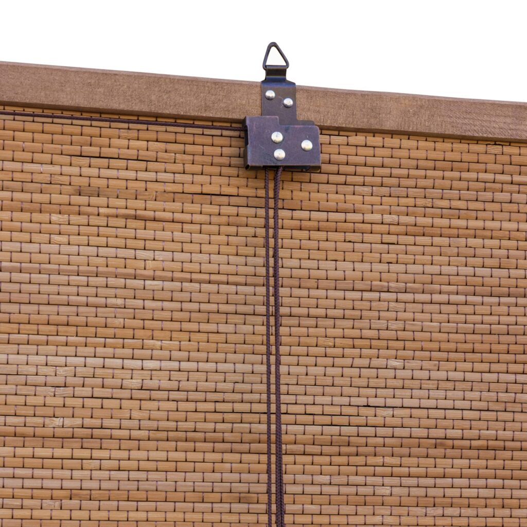 Bamboo roller blind Zoë - Brown - 150 x 160 cm - Bamelle