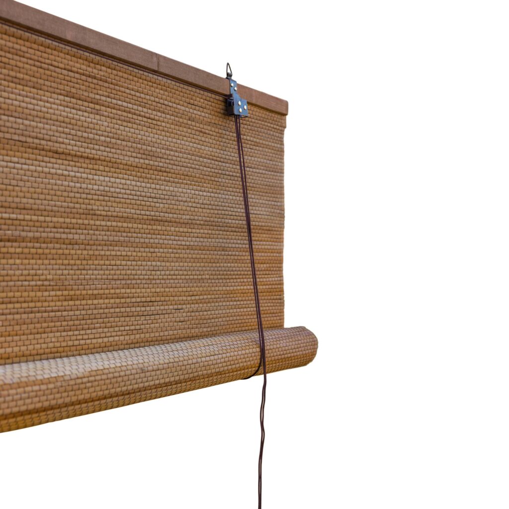 Bamboo roller blind Zoë - Brown - 150 x 160 cm - Bamelle