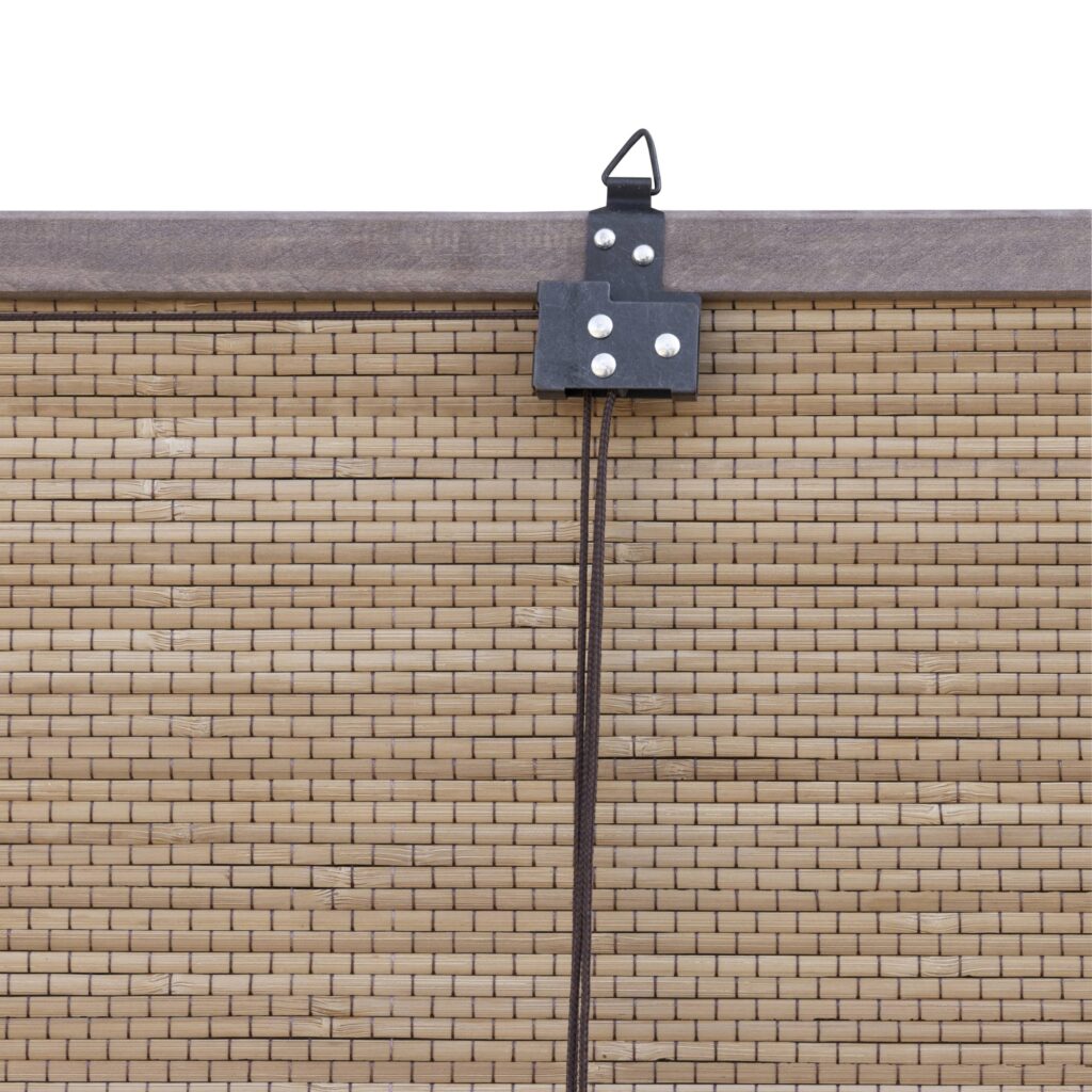 Bamboo roller blind Zoë - Brown - 150 x 160 cm - Bamelle