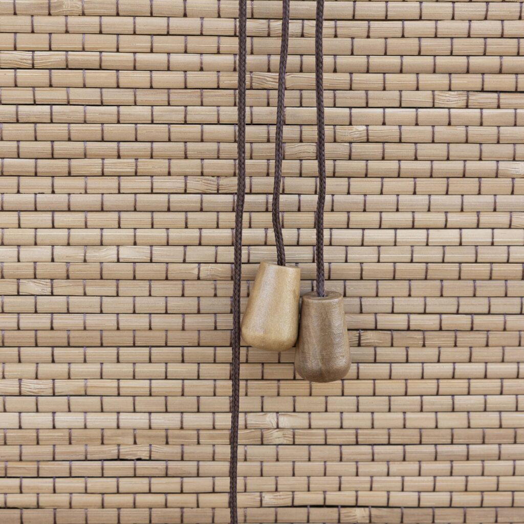 Bamboo roller blind Zoë - Brown - 150 x 160 cm - Bamelle