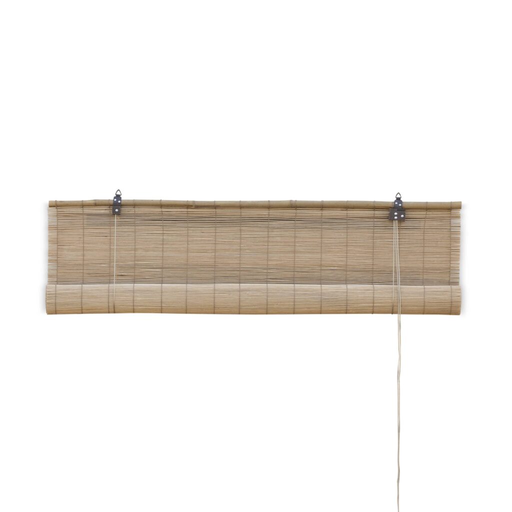 Bamboe rolgordijn Lena - Bruin - 80 x 160 cm - Bamelle