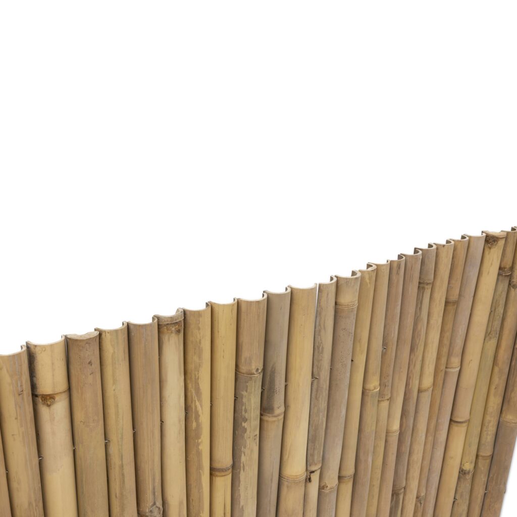 Bamboemat halfrond Giant - 180 x 150 cm - Naturel - Eviro Bamboe