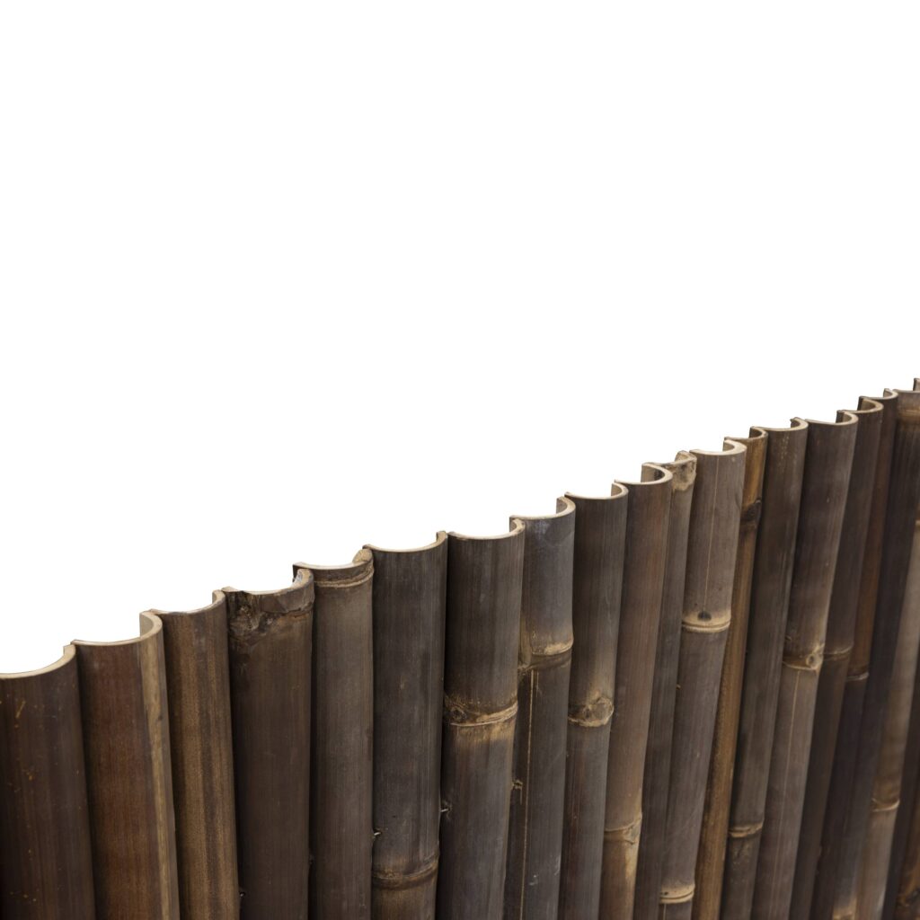 Bamboemat halfrond Giant - 180 x 100 cm - Donker - Eviro Bamboe