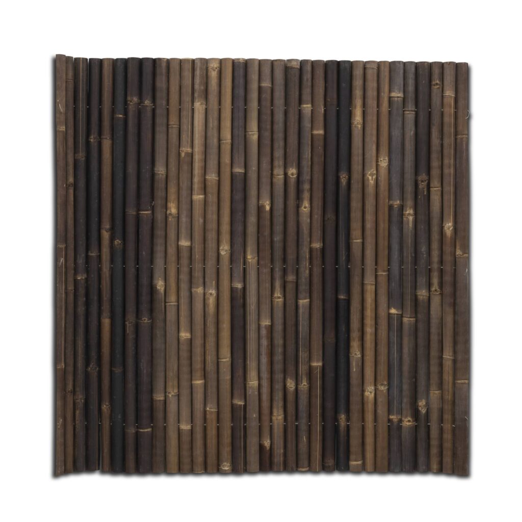Bamboemat halfrond Giant - 180 x 220 cm - Donker - Eviro Bamboe