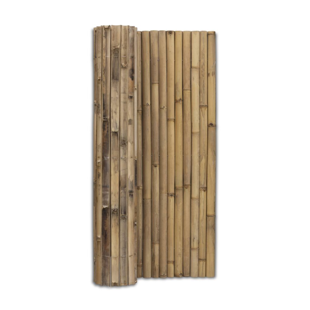 Bamboemat halfrond Giant - 180 x 180 cm - Naturel - Eviro Bamboe