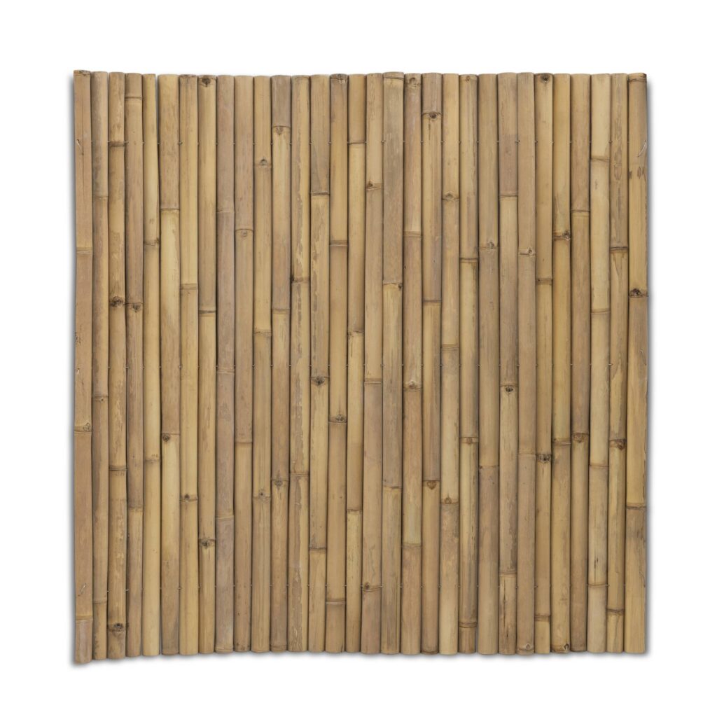 Bamboemat halfrond Giant - 180 x 180 cm - Naturel - Eviro Bamboe